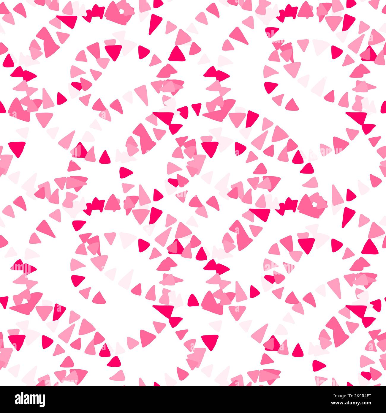 Abstract seamless decortaive pattern with colorful ornaments. Stock Vector