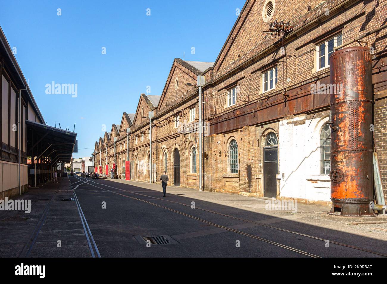 The Carriageworks contemporary arts centre in Eveleigh, Sydney, New South Wales Stock Photo