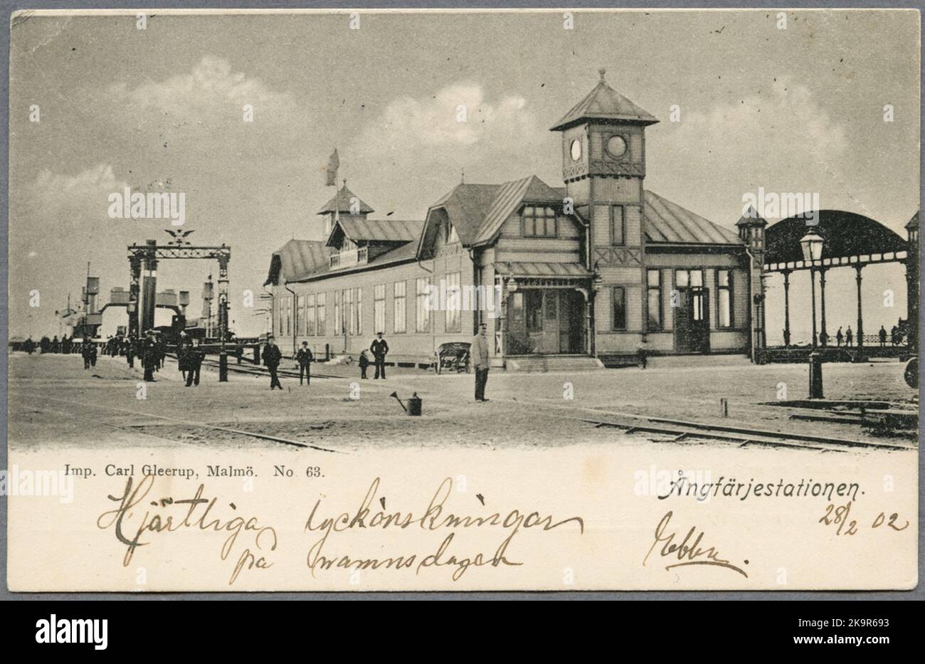 Malmö Ferry Station Stock Photo - Alamy