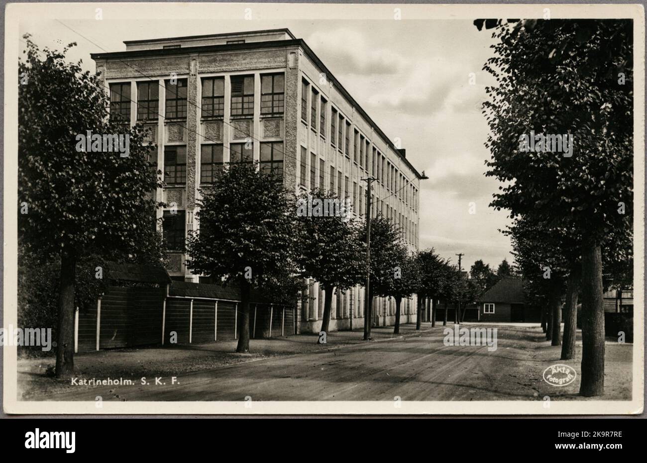 Ball warehouse factory in Katrineholm Stock Photo Alamy