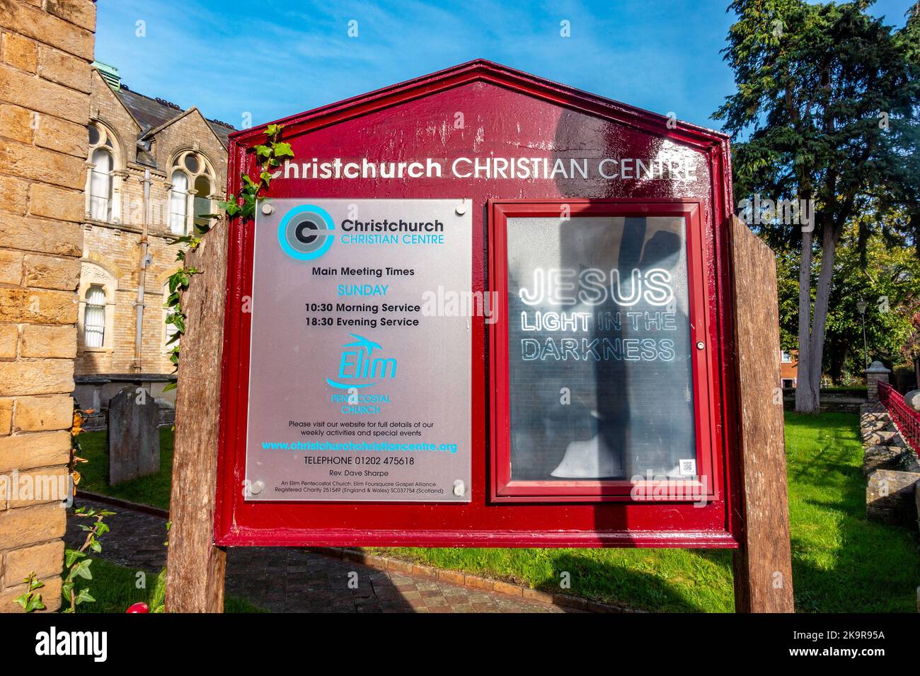 The Christchurch Christian Centre in Christchurch, Dorset, UK. Stock Photo