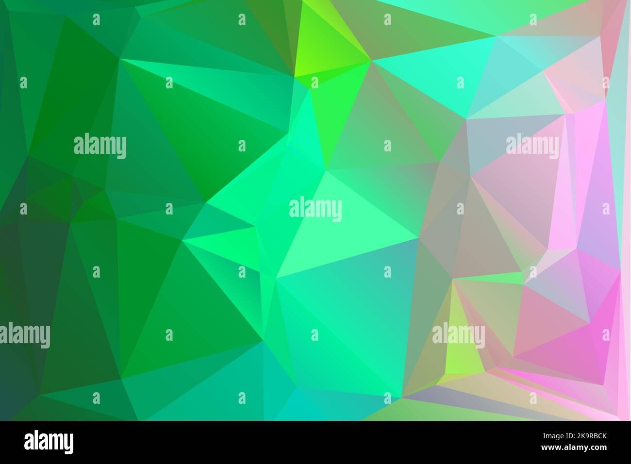 Abstract geometric background of triangular polygons. Vector ...