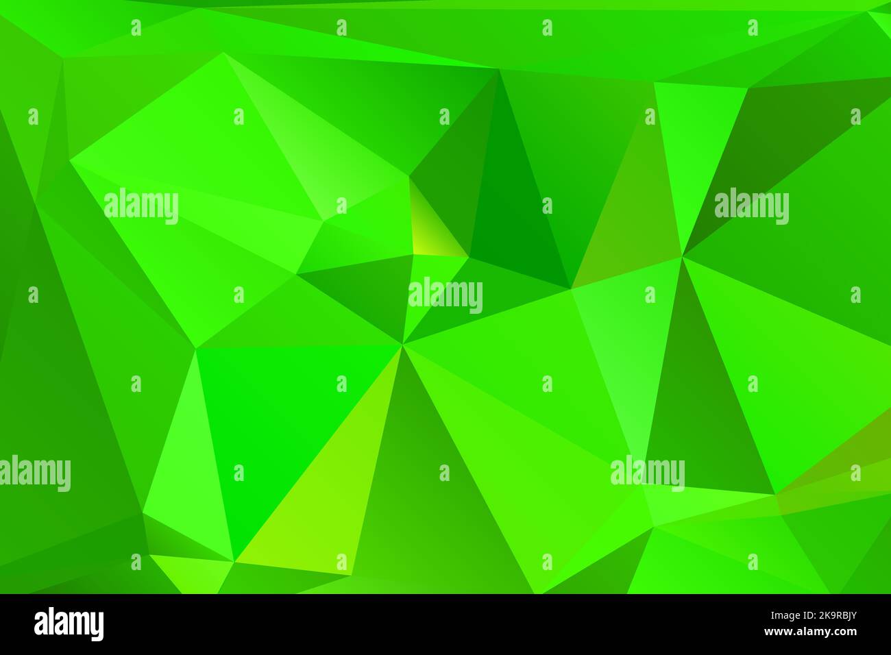 Abstract geometric background of triangular polygons. Vector ...