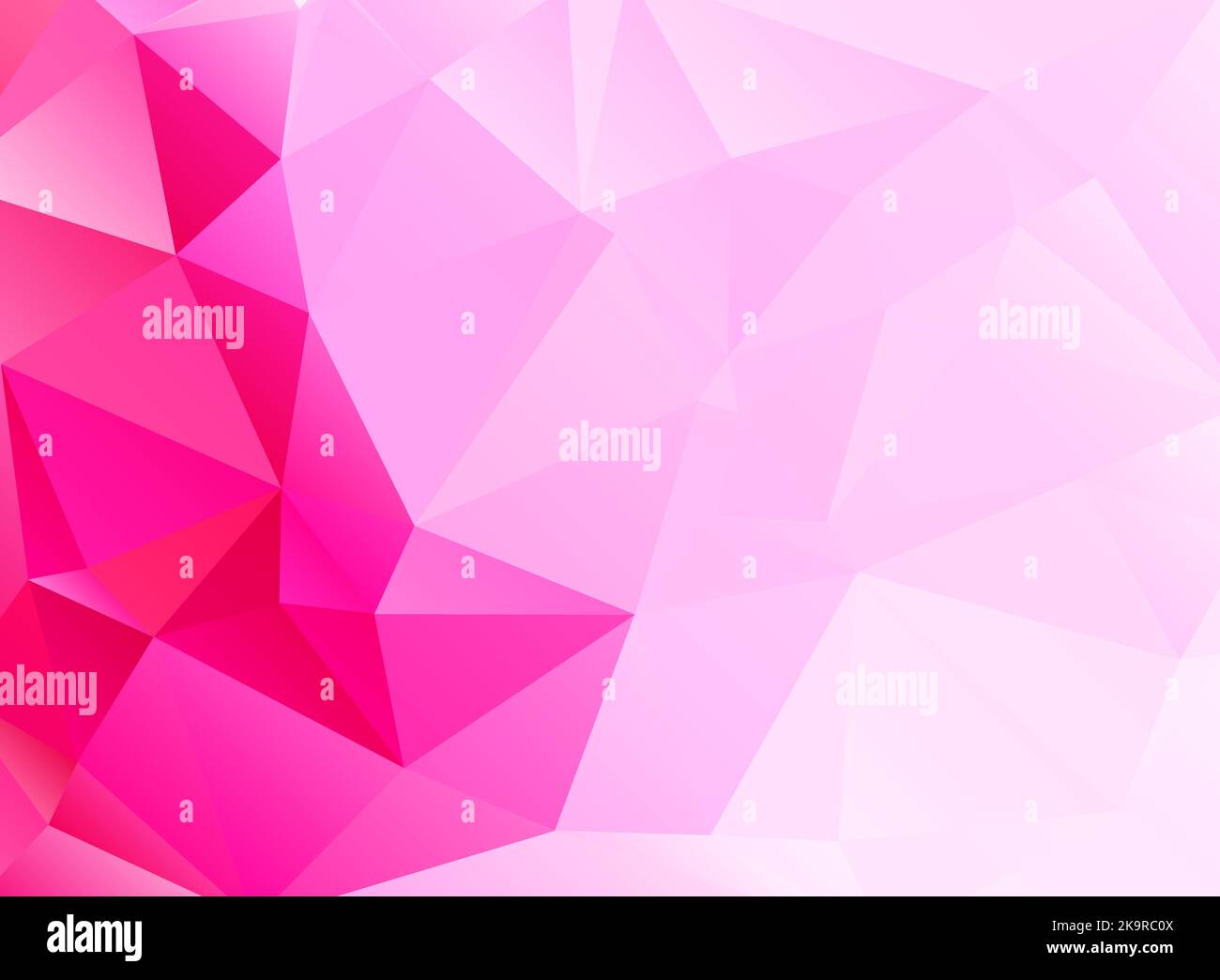 Abstract geometric background of triangular polygons. Vector ...