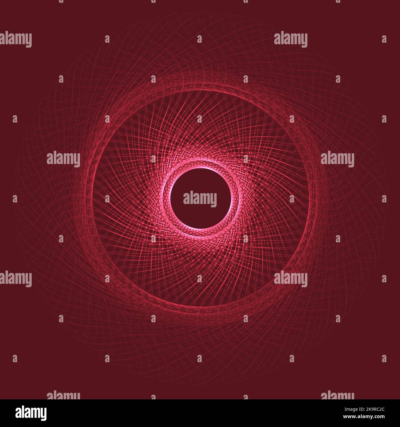 Abstract colorful background. Design template with concentric circles. Stock Vector
