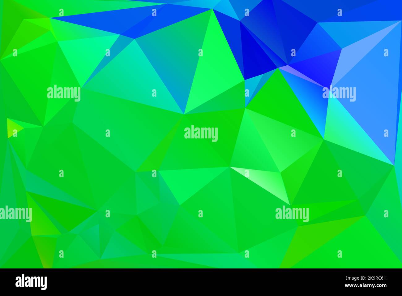Abstract geometric background of triangular polygons. Vector ...