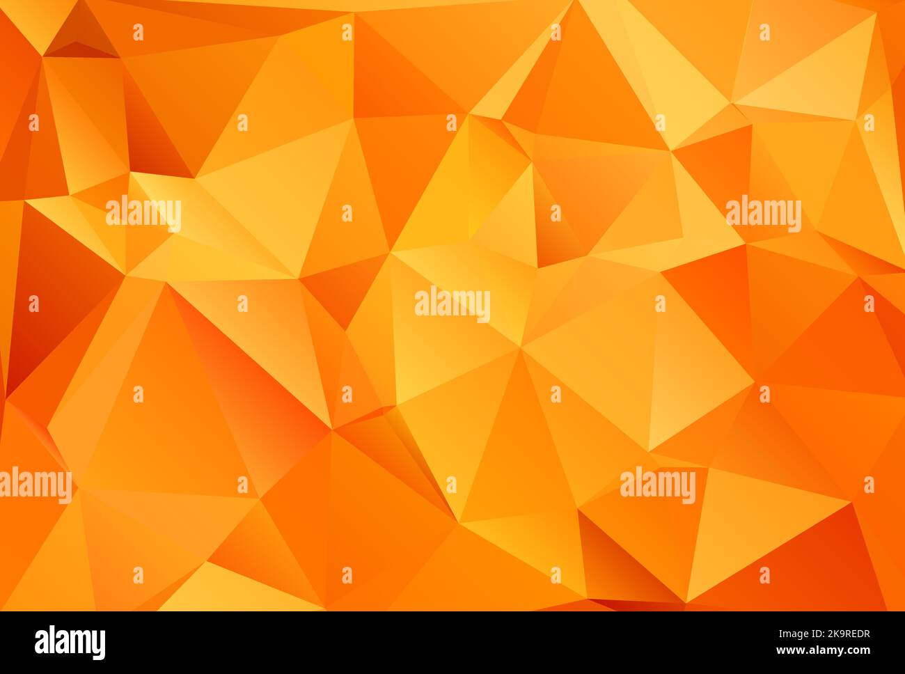 Abstract geometric background of triangular polygons. Vector ...