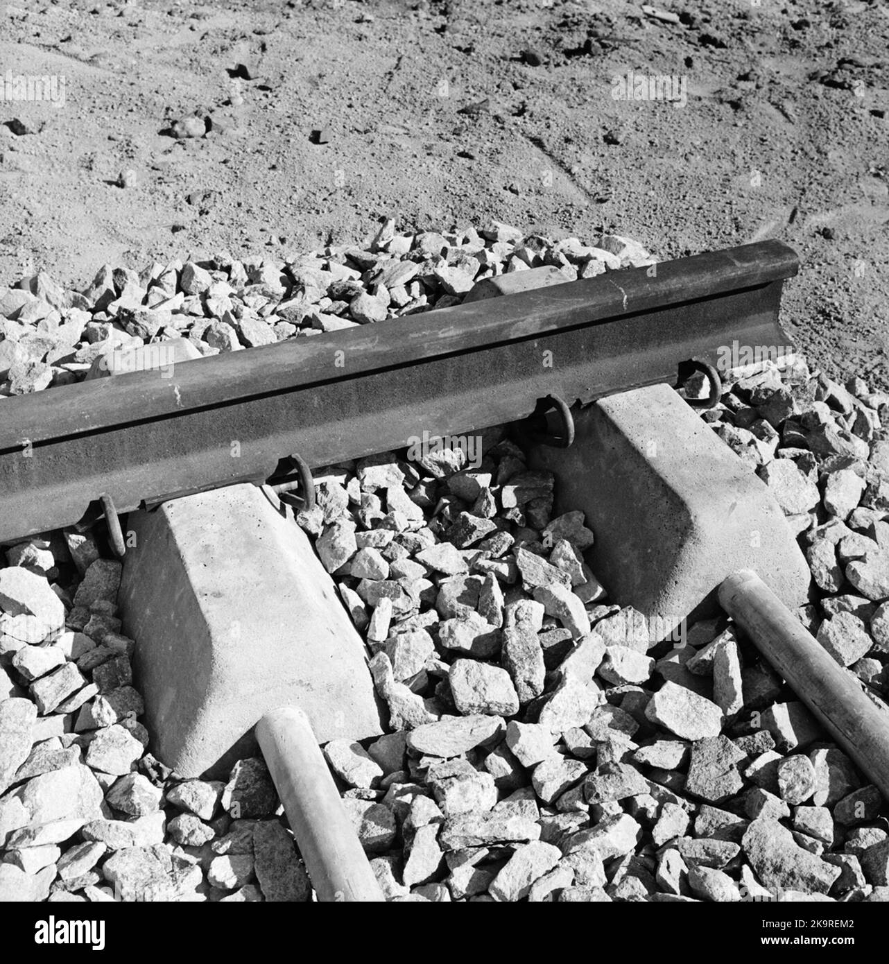 Test track facility, Stuvsta. Concrete grinding Stock Photo Alamy