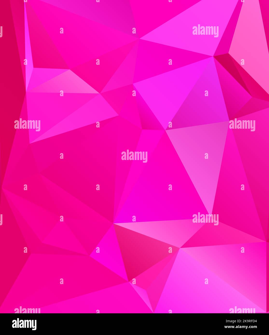 Abstract geometric background of triangular polygons. Vector ...