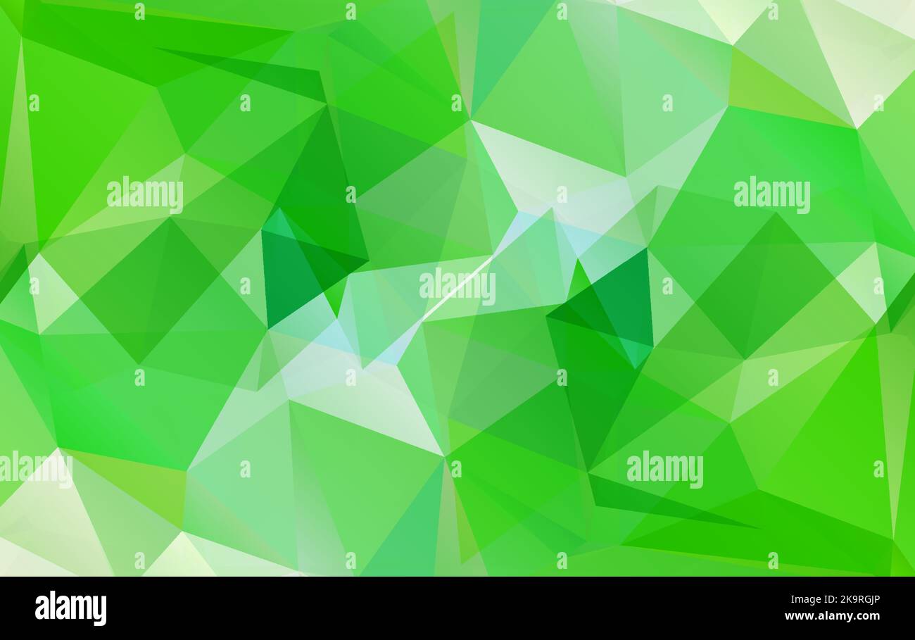 Abstract geometric background of triangular polygons. Vector ...