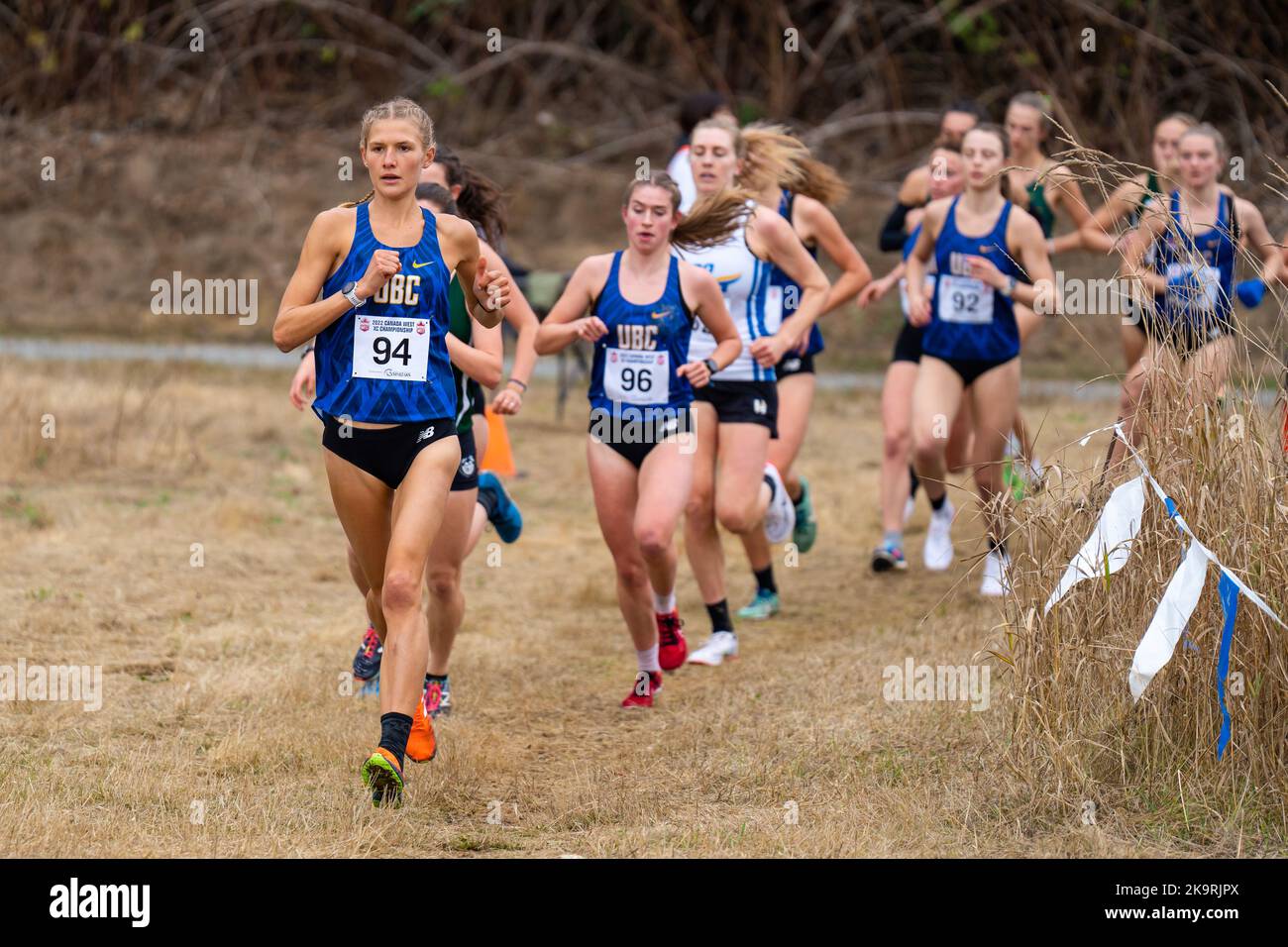 Abbotsford, Canada. 29th Oct, 2022. Kiana Gibson of UBC Thunderbirds
