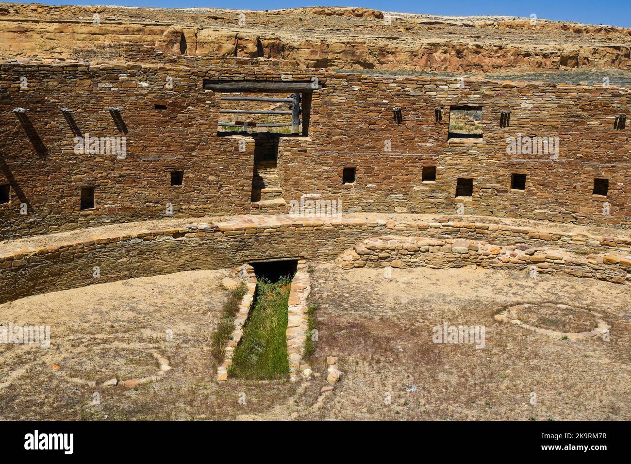Chaco Culture National Historical Park in New Mexico Stock Photo