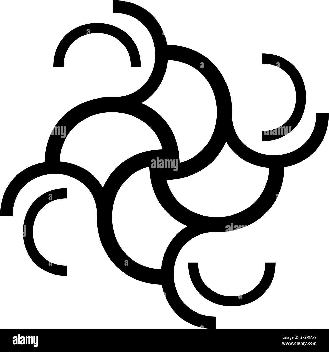 Abstract design element. Logo icon. Stylized sign design Stock Vector ...