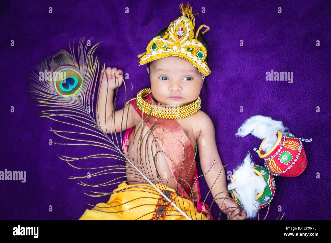 Krishnashtami hi-res stock photography and images - Alamy