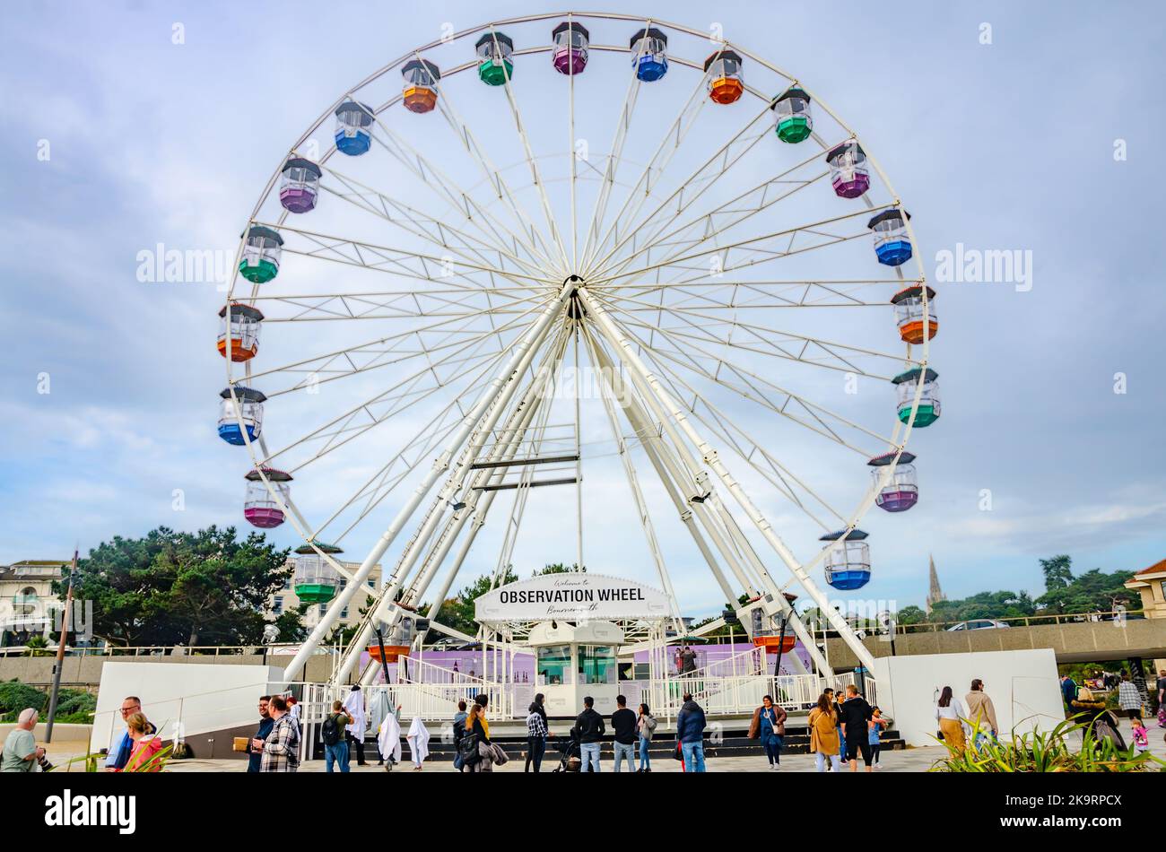 The Observation Wheel at Bournemouth in Dorset, UK Stock Photo - Alamy