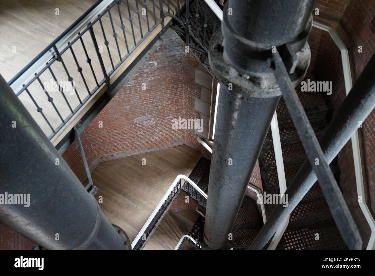 The Highbridge Water Tower occupies a prominent site in Manhattan, on a ...