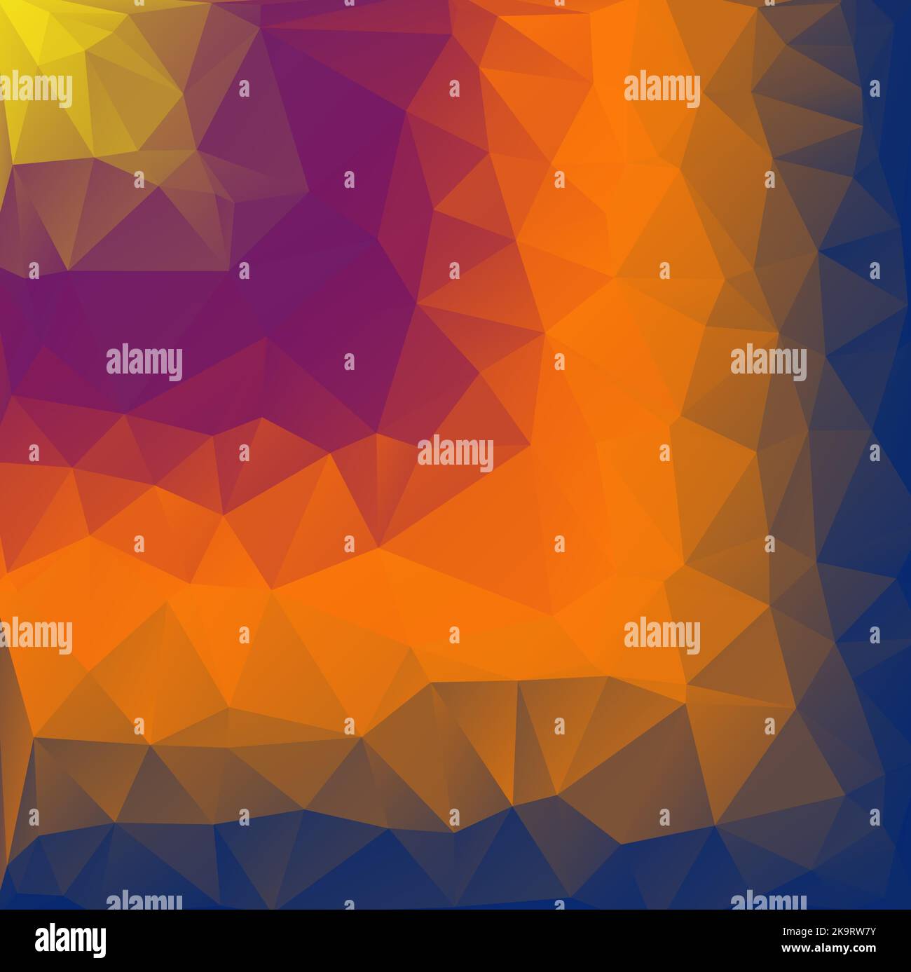 Abstract decorative vector background with triangular polygons Stock ...
