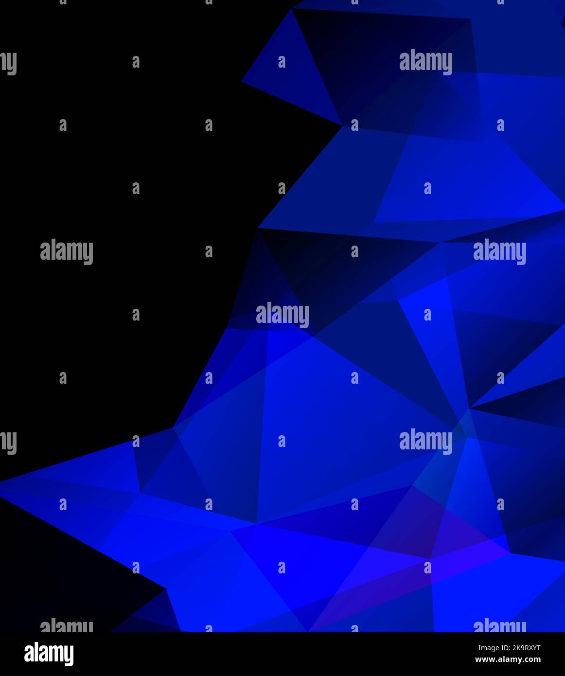 Abstract decorative vector background with triangular polygons Stock ...