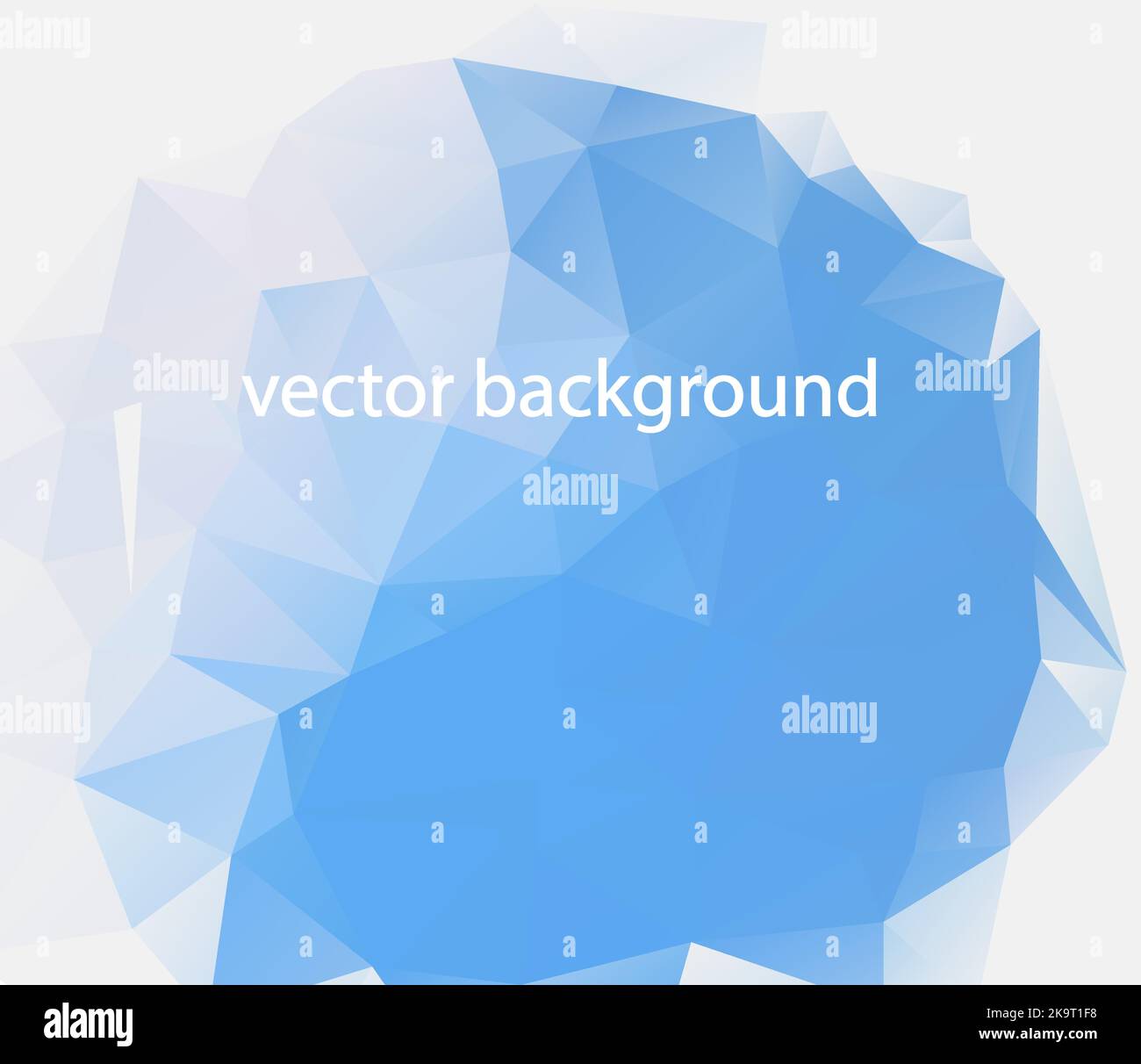 Abstract decorative vector background with triangular polygons Stock ...