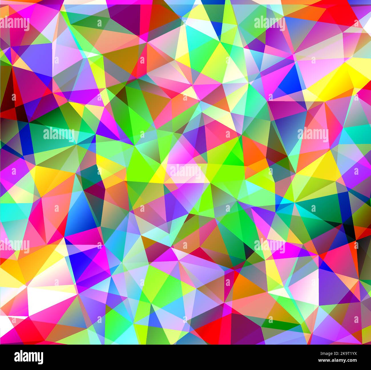 Abstract decorative vector background with triangular polygons Stock ...