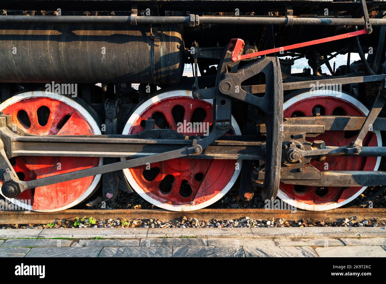 Train Car Undercarriage, passenger train, freight train Stock Photo Alamy
