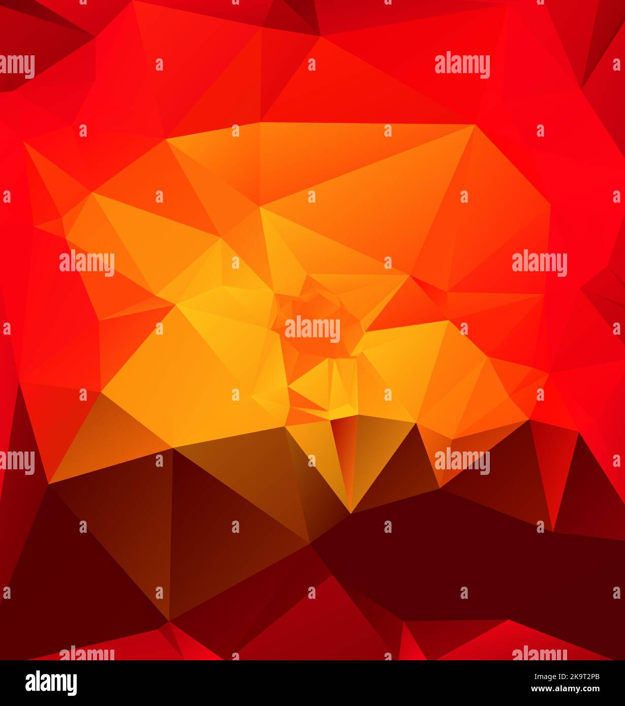 Abstract decorative vector background with triangular polygons Stock ...