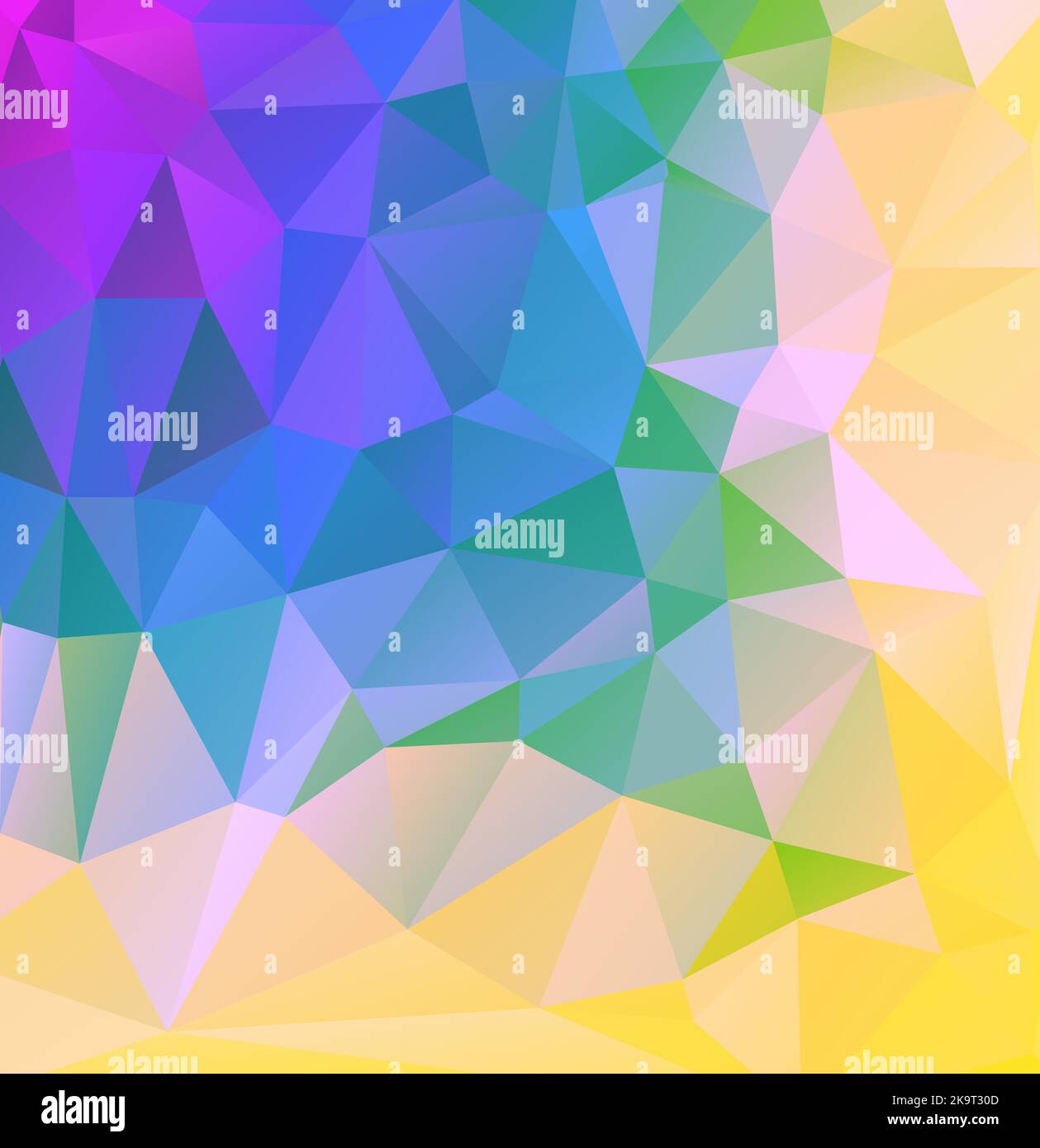 Abstract decorative vector background with triangular polygons Stock ...