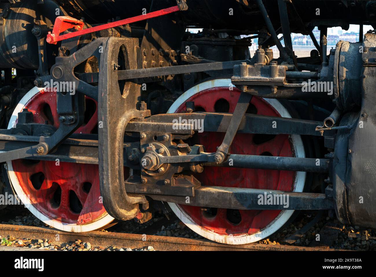 Train Car Undercarriage, passenger train, freight train Stock Photo Alamy