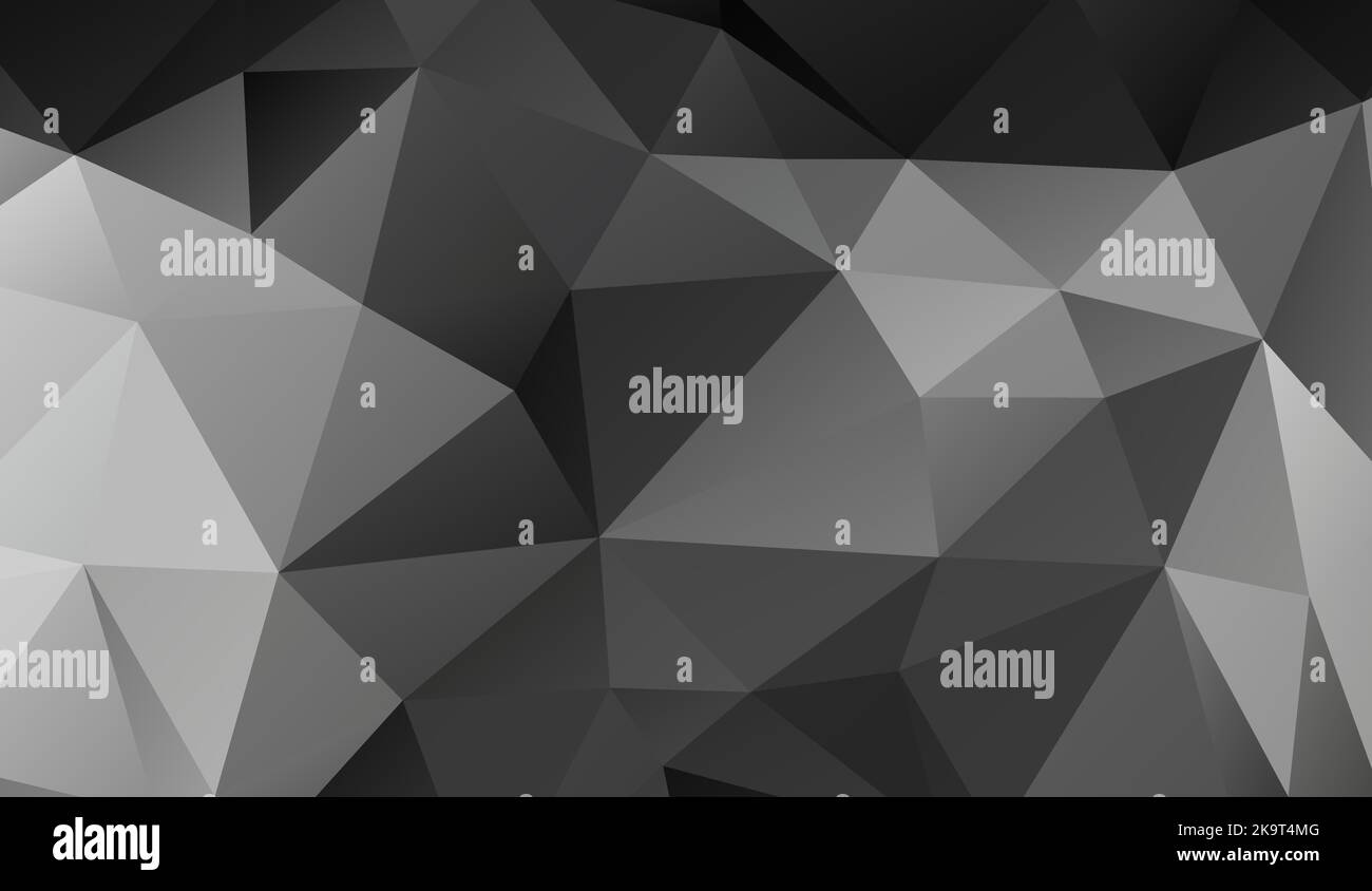 Abstract decorative vector background with triangular polygons Stock ...