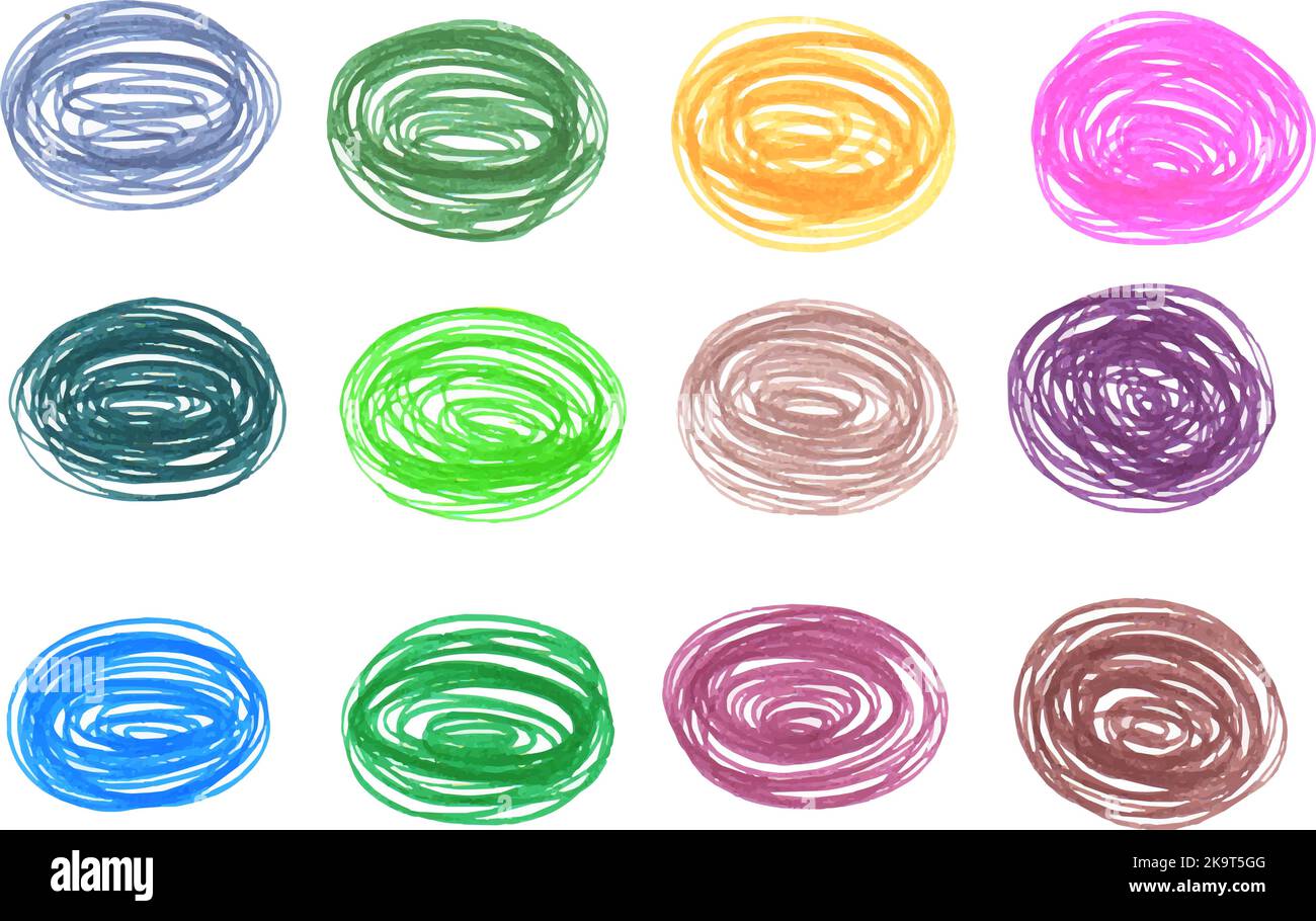 Texture Element Colour Hand painted colorful texture, element for design Stock Vector Image ...