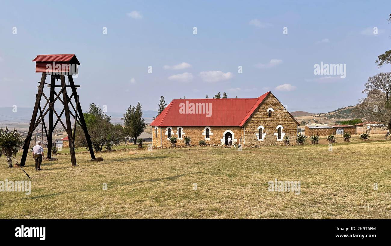 The church at Isandlwana today - the site of the battle where the Zulu ...