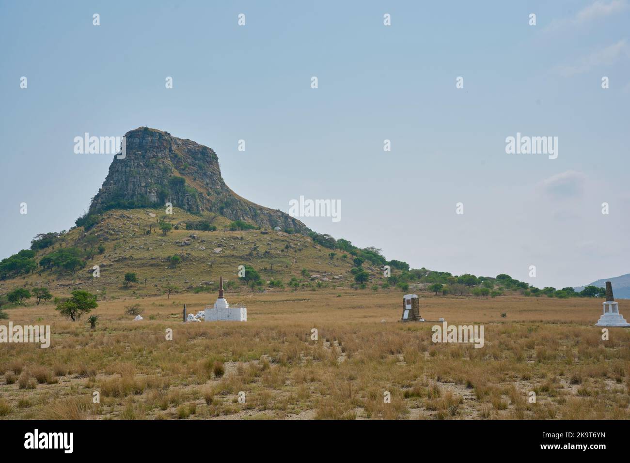 Isandlwana today the site of the battle where the Zulu defeated the