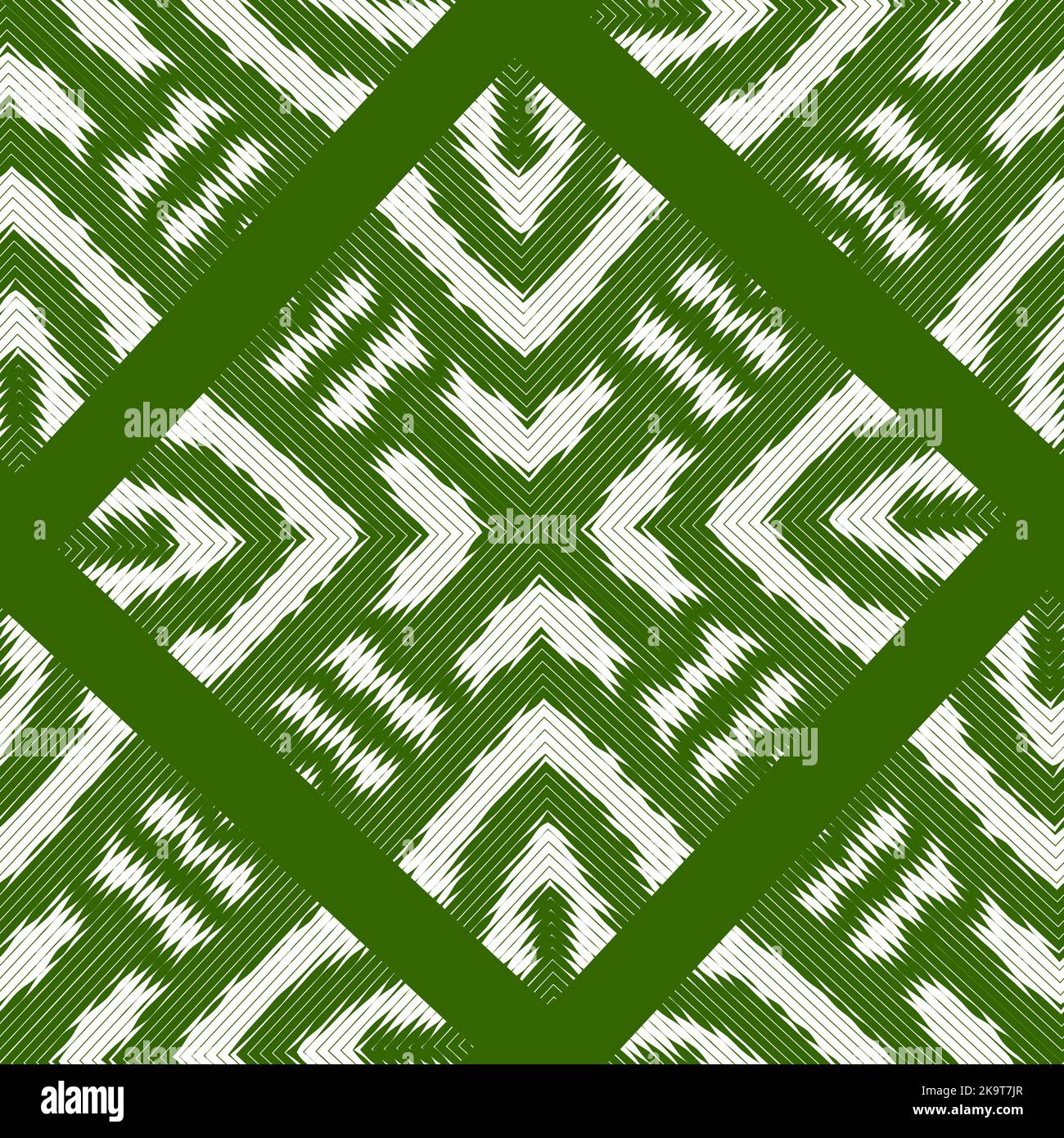 Seamless colorful pattern with rhombuses. Stylized decorative shapes. Stock Vector