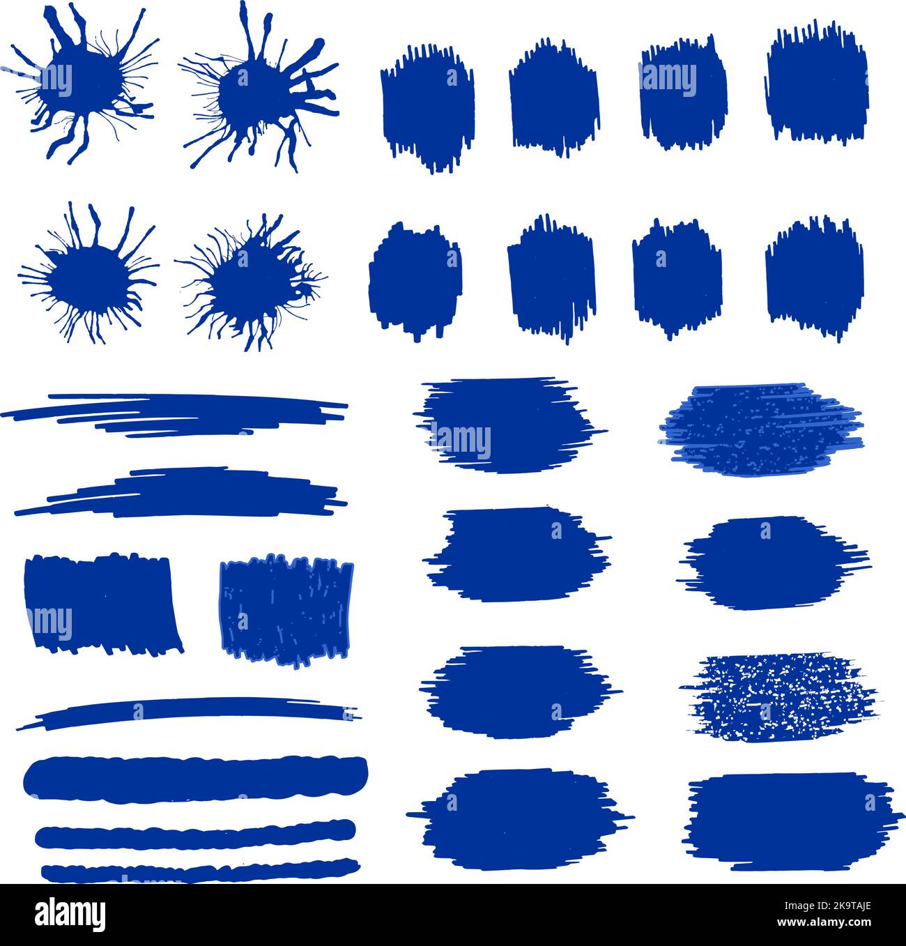 Texture Element Colour Hand painted colorful texture, element for design Stock Vector Image ...