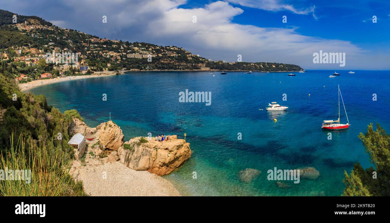 Roquebrune cap martin and beach hi-res stock photography and images - Alamy