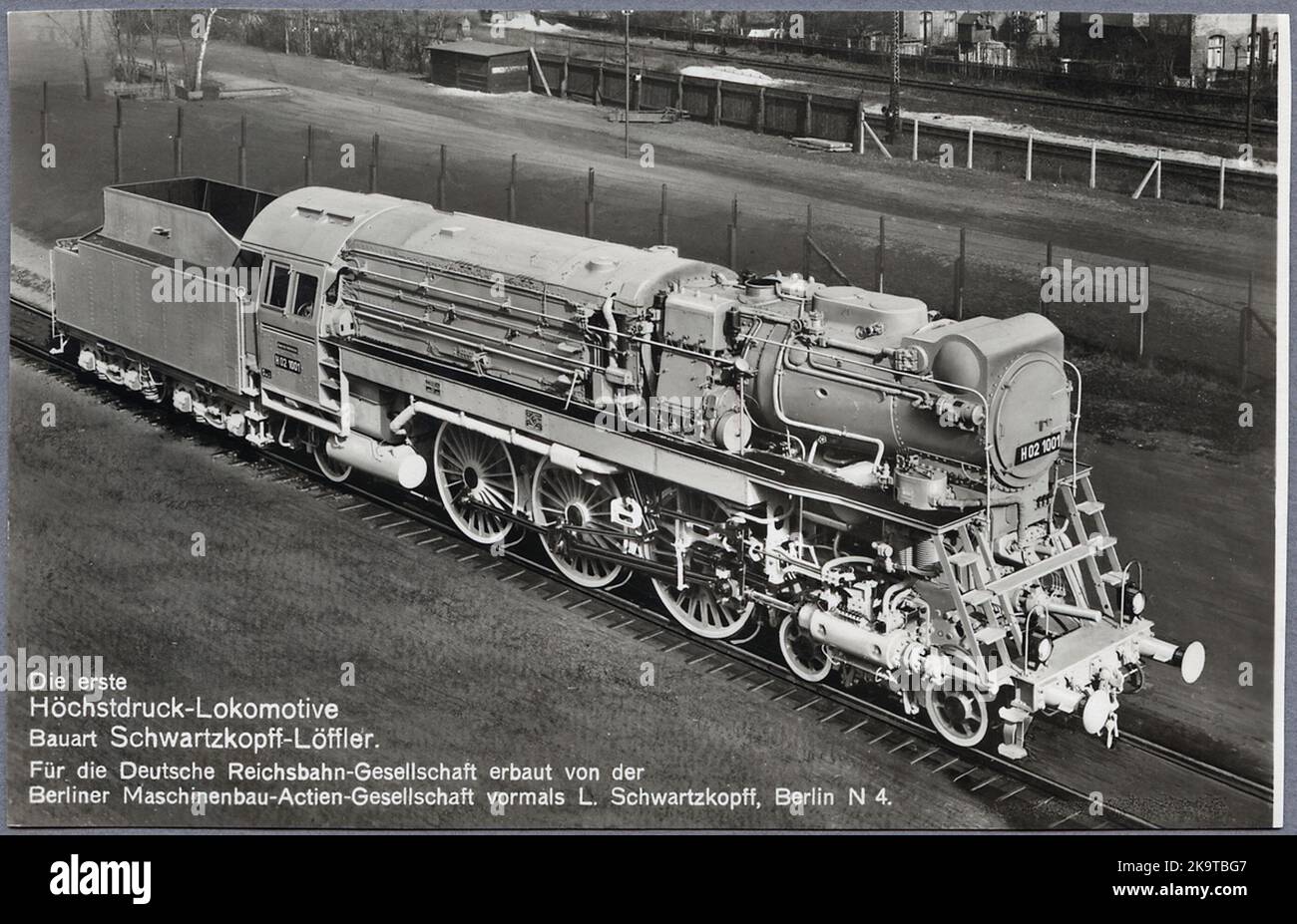 German Reichsbahn, DR H02 1001 Stock Photo - Alamy