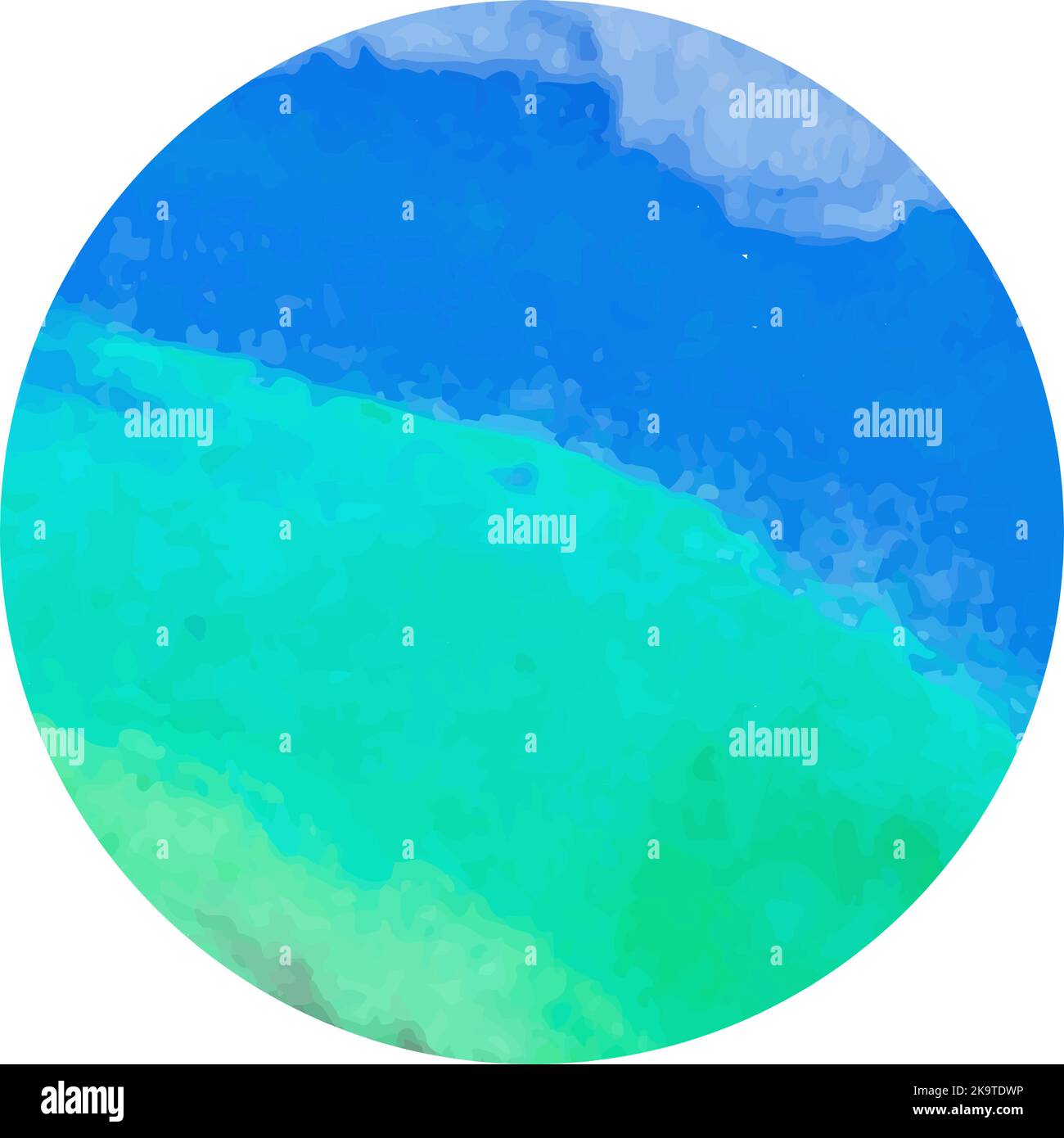 Hand painted colorful texture, element for design Stock Vector