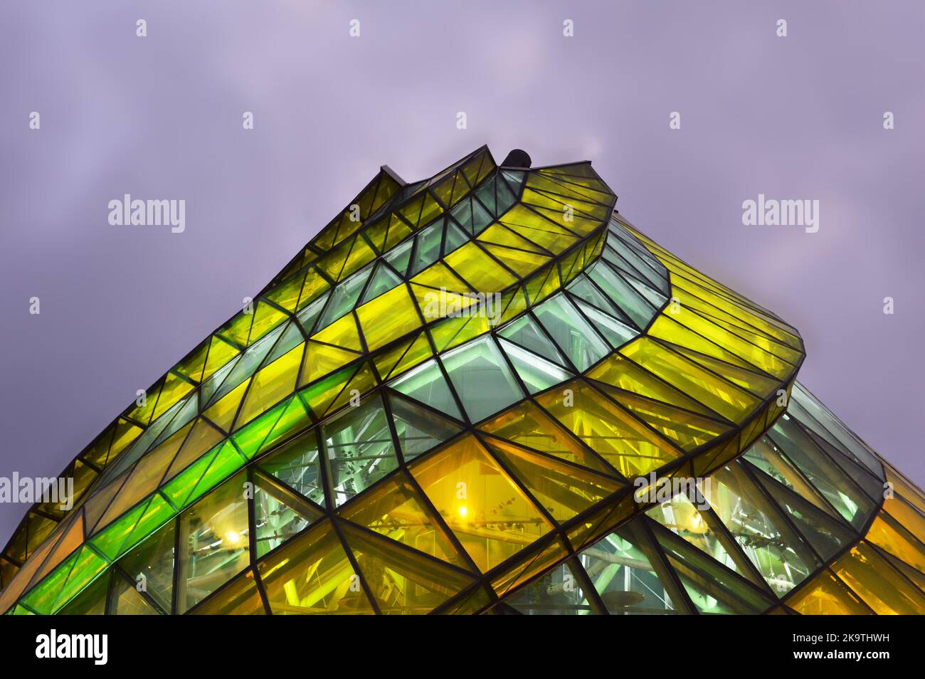 The Artichoke building at Lam Vien Square in Da Lat, Vietnam Stock Photo