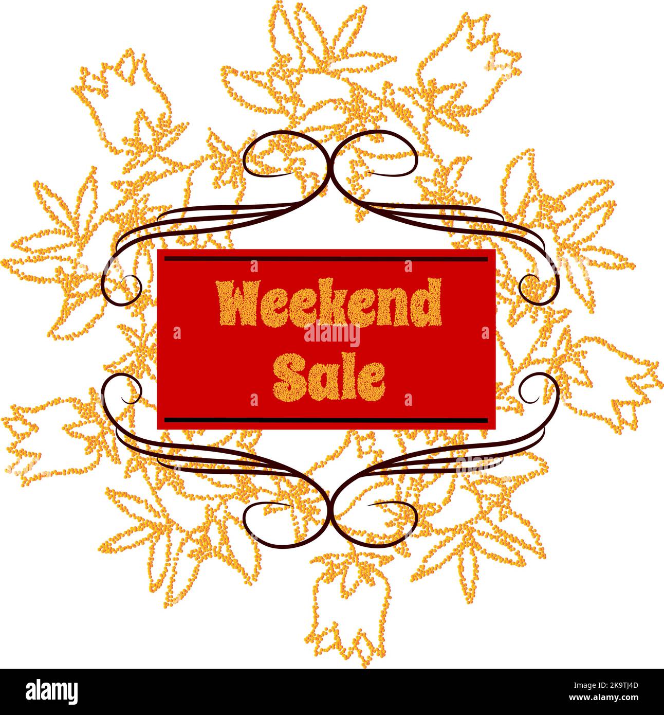 Weekend design Stock Vector Images - Alamy
