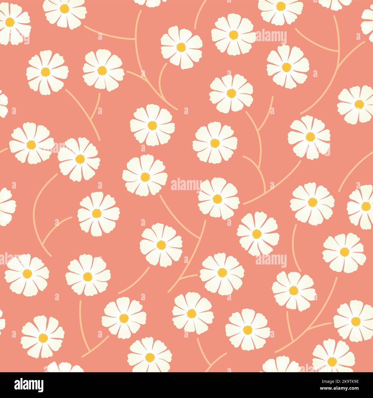 Pink orange flower Stock Vector Images - Page 2 - Alamy