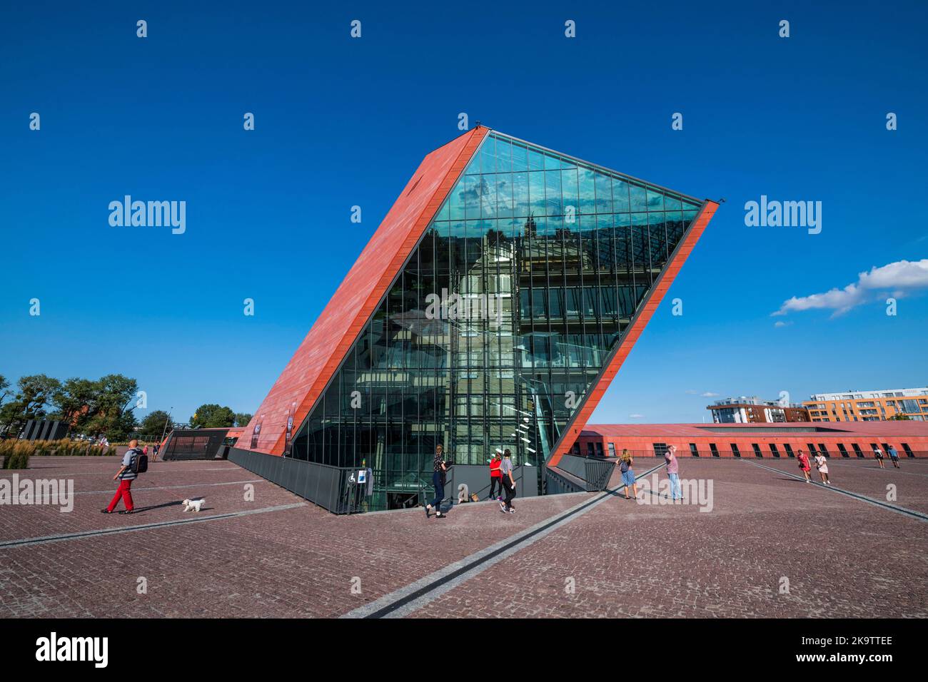 Museum of the Second World War, Gdansk. Poland Stock Photo