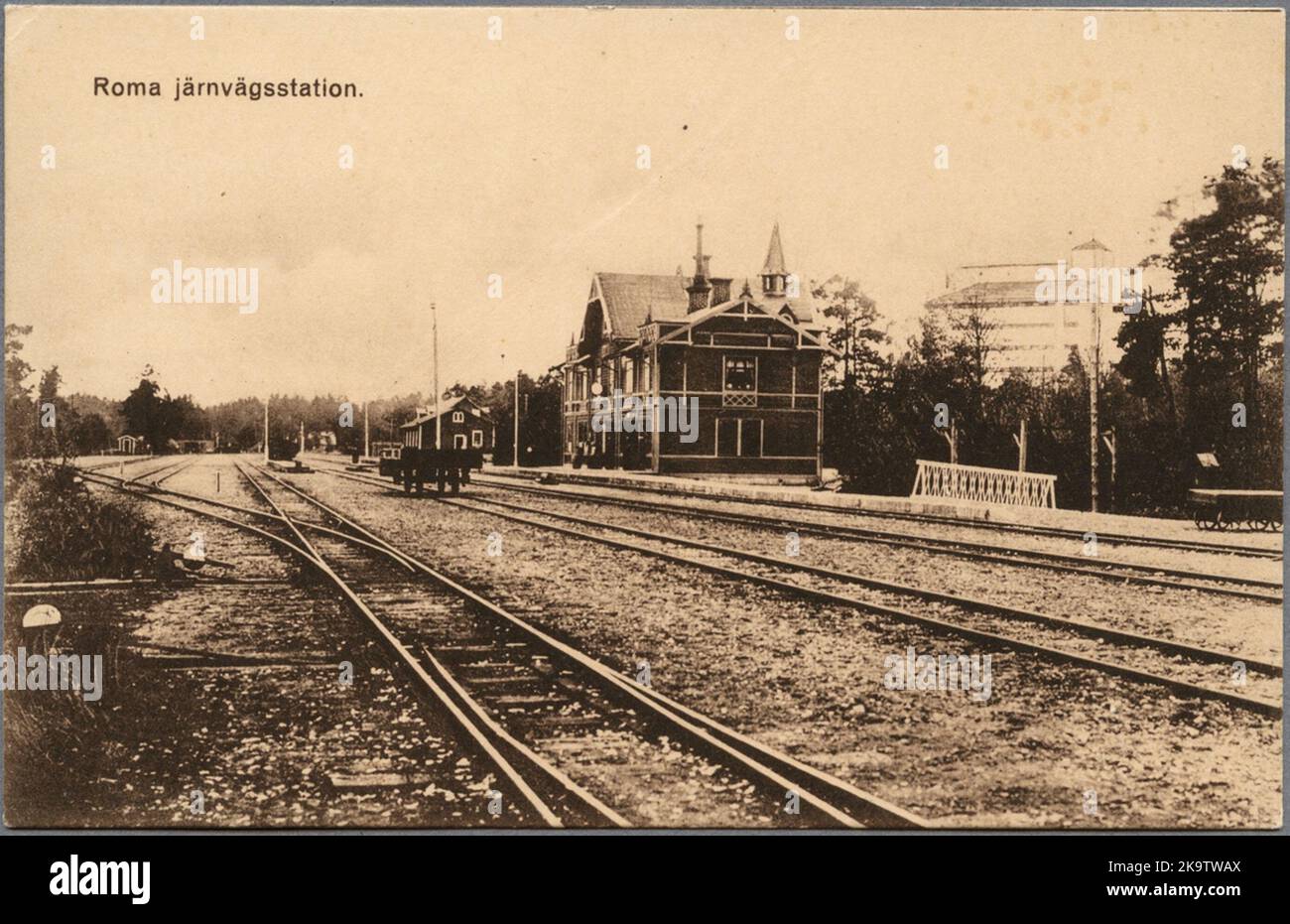 Roma Railway Station Stock Photo - Roma Railway Station 2K9TWAX 