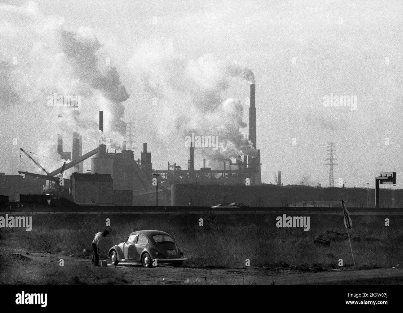 Environmental pollution Black and White Stock Photos & Images Alamy