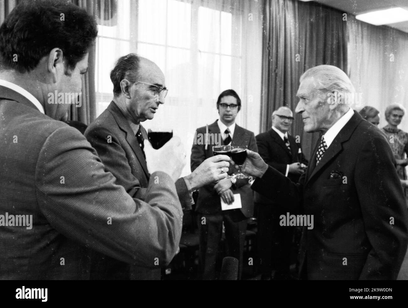 The senior member of the Communist Party of Germany (KPD/ DKP) Max