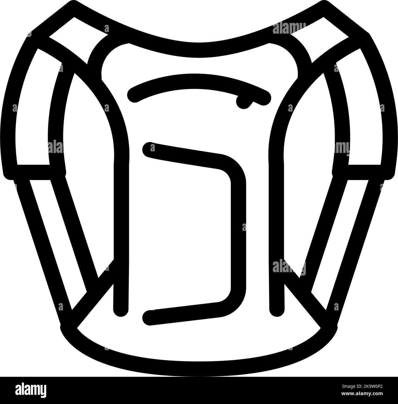 backpack motorcycle line icon vector illustration Stock Vector Image