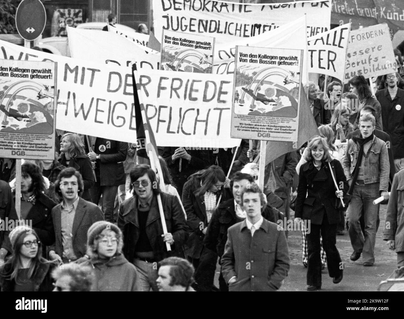 German confederation of trade unions hires stock photography and