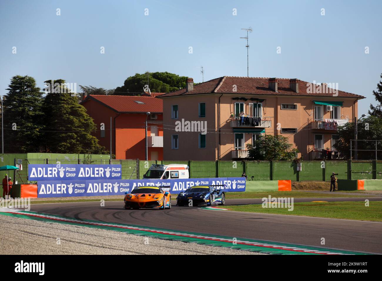 Ferrari F488 Challenge during the Ferrari Finali Mondiali at Imola from ...