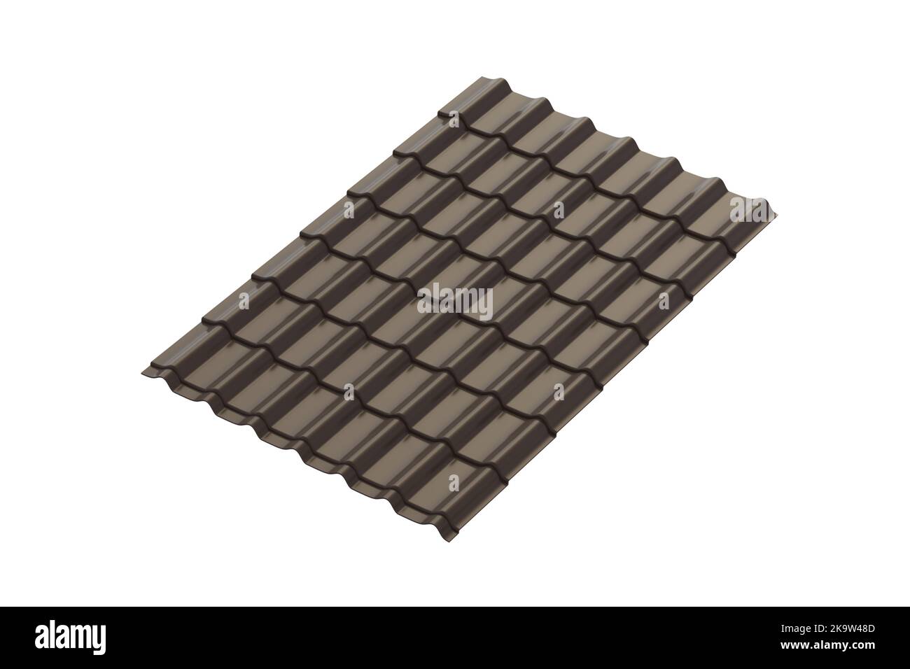 Metal roof construction on Cut Out