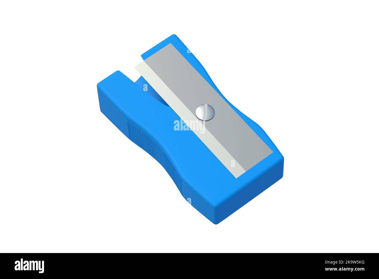 Pencil sharpener isolated on white background. 3d render Stock Photo ...