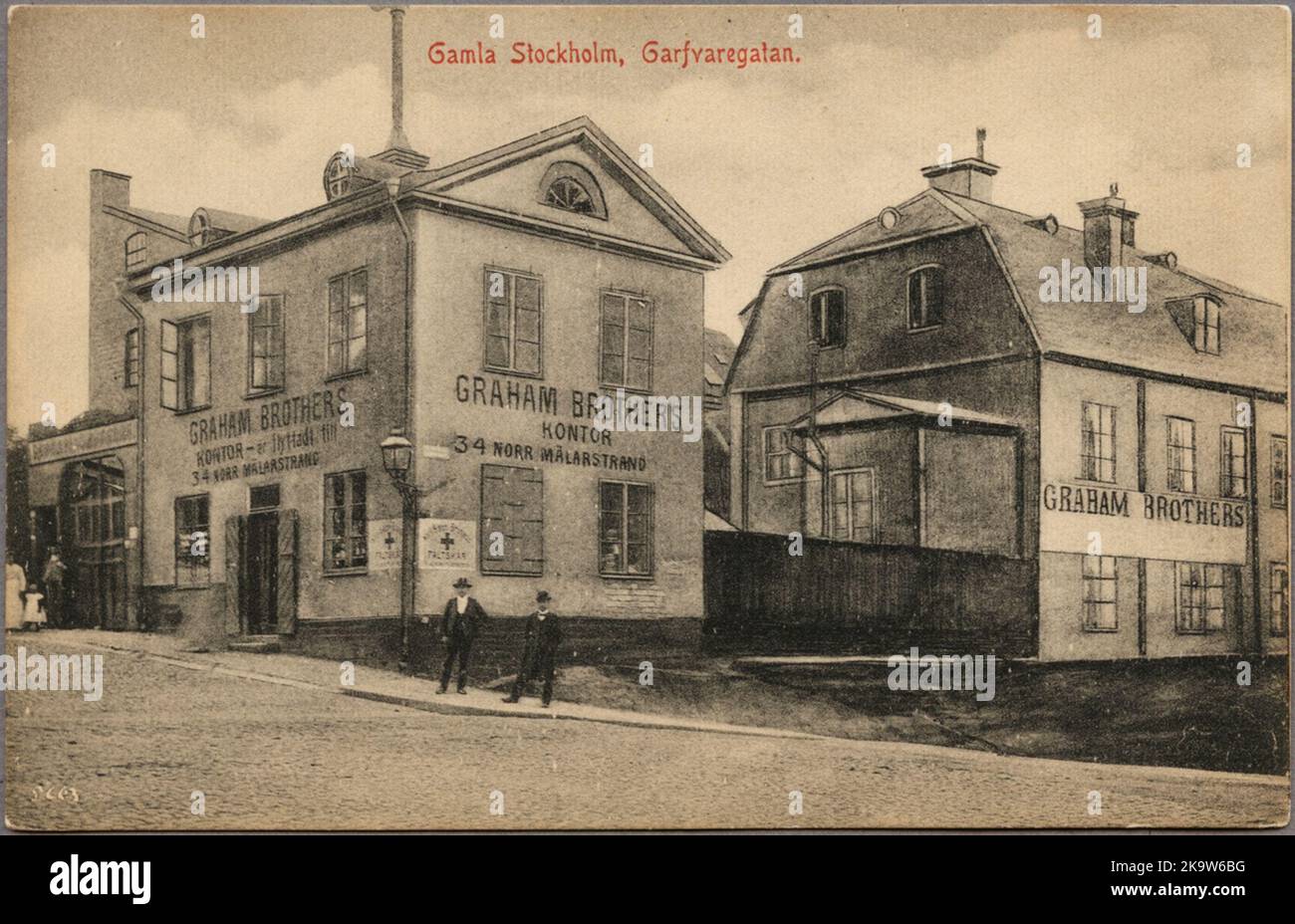 The elevator manufacturer Graham Brothers on Garvaregatan, Stockholm